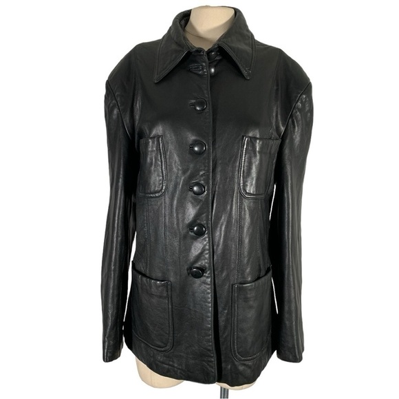 Vintage Wilsons Leather Jacket Size Large - Picture 1 of 13